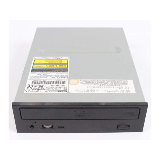 Teac DV-516E Quick Installation Manual
