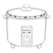 Rice Cooker Panasonic SR-W18PA Operating Instructions Manual