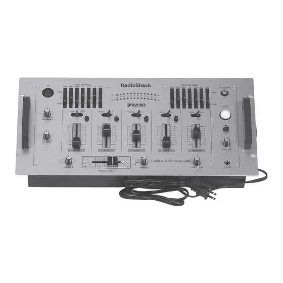 Radio Shack 32-2057 User Manual