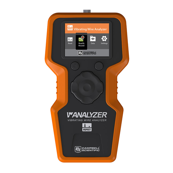 Campbell VWANALYZER User Manual