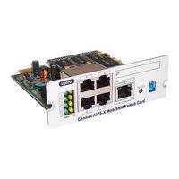 Eaton ConnectUPS-X Web/SNMP Quick Start Instructions