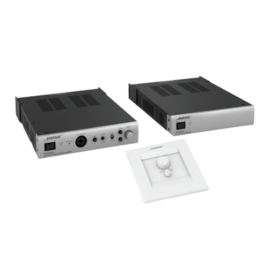 Bose FreeSpace IZA 190-HZ Quick Start Manual