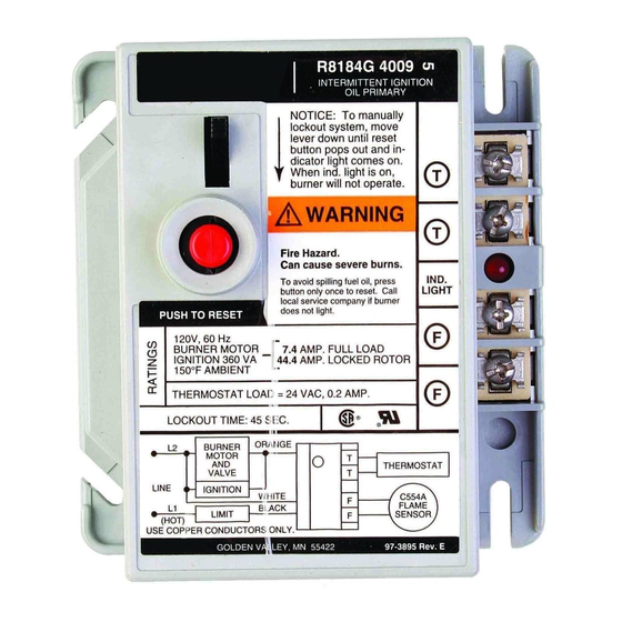 resideo Protectorelay Installation Instructions Manual