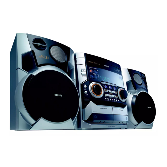 Philips FW-M355 Specifications