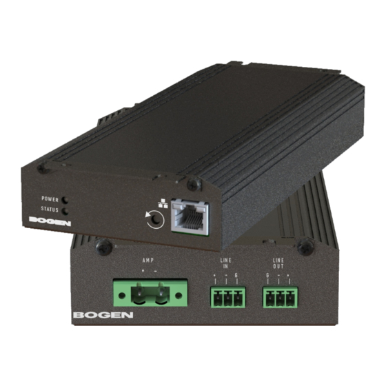 Bogen NYQUIST NQ-GA40P3 Installation And Use Manual