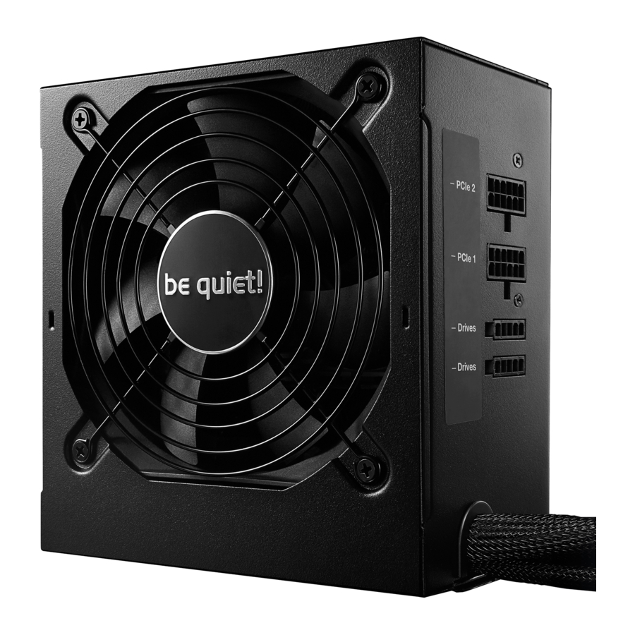 be quiet! System Power 9 CM - Power Supply Manual