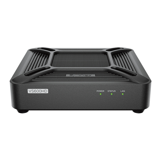 Synology VisualStation Manuals