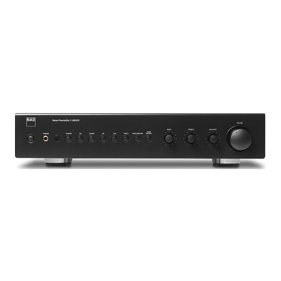 NAD C165BEE Specifications