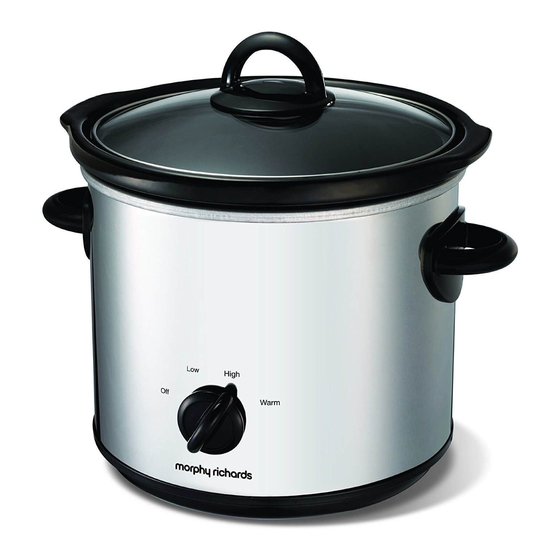Morphy Richards SC48696 Instructions For Use Manual
