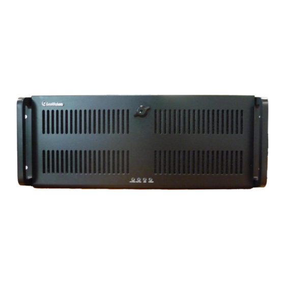 GeoVision GV-DVR E100 User Manual