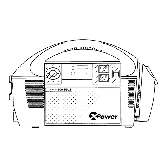 XPower 400 Owner's Manual