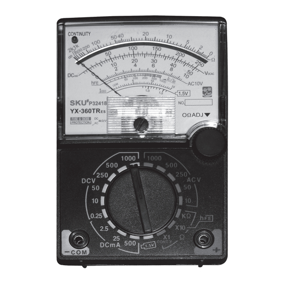 CEN-TECH 32418 Operating Instructions Manual