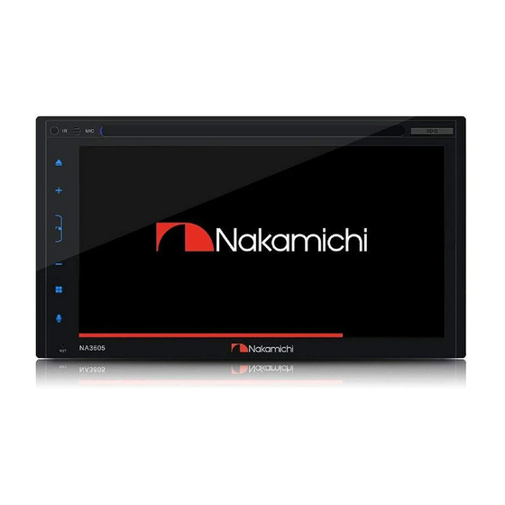 Nakamichi NA3605 User Manual