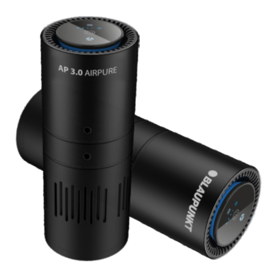 Blaupunkt AP 3.0 AIRPURE Quick Start Manual