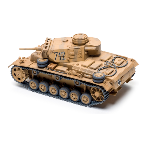 Eduard Pz.III Ausf.J Quick Start Manual