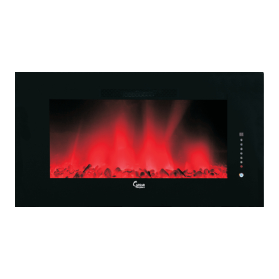 Caesar Fireplace CHFP-50A Installation And Operating Instructions Manual