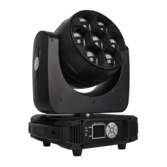 Shehds 7X40W User Manual