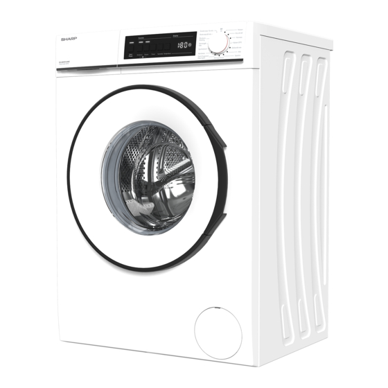 Sharp ES-NFB7141WD-BX Washing Machine Manuals