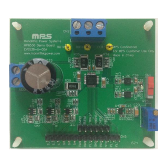 MPS EV6536-U-00A Manual