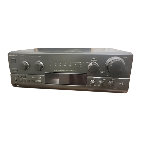Technics SC-S2350 Operating Instructions Manual