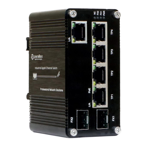 Parallax PDT-PEX-7205-MP-SF-I Operation Manual