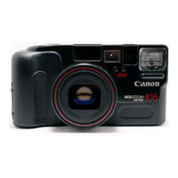 Canon Prima Zoom 105 Caption Instructions Manual