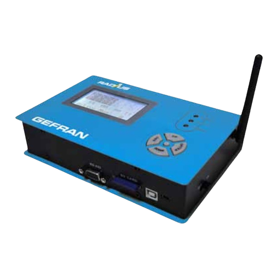 gefran RADIUS Installation & Operation Manual