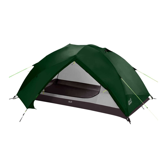 Jack Wolfskin SKYROCKET III DOME Instruction Manual