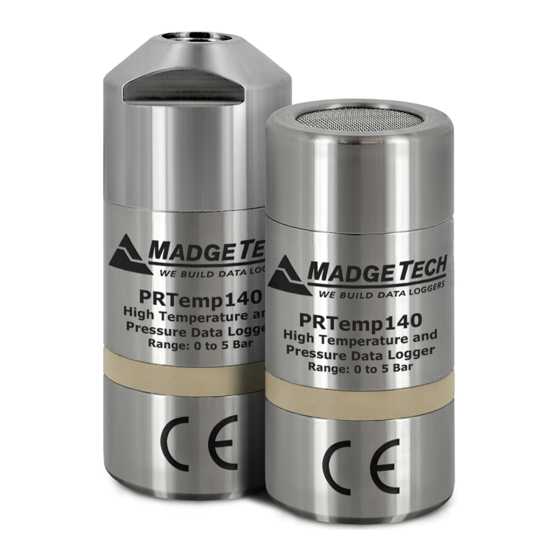 MadgeTech PRTemp140 Product User Manual