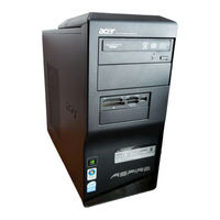 Acer AM5640-U5403A - Aspire - 4 GB RAM User Manual