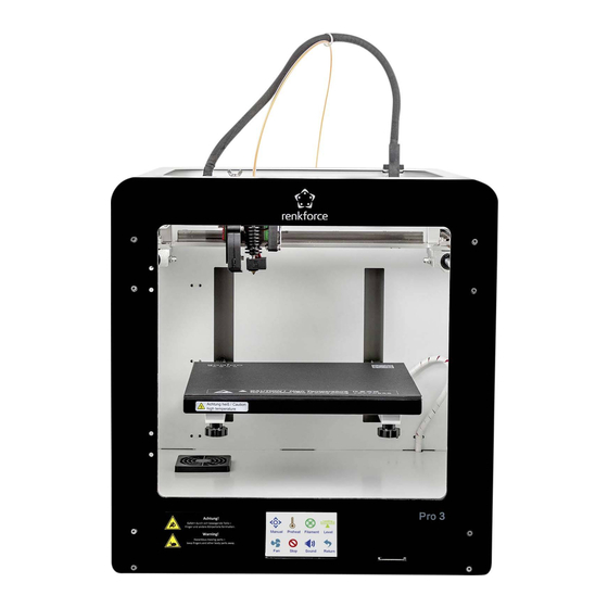 Renkforce RF Pro 3 Operating Instructions
