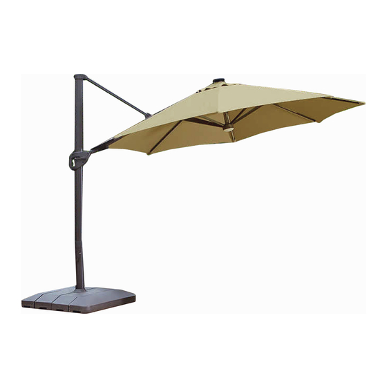 Seasons Sentry UMB-955369M Assembly, Care & Use Manual