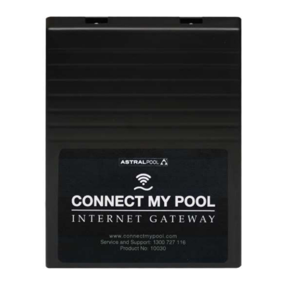 Astralpool CONNECT MY POOL 10030 Software Update Instructions