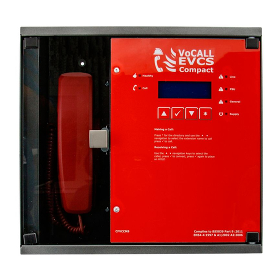 Eaton VoCALL CFVCCM9 compact master Installation, Commissioning And Maintenance Manual