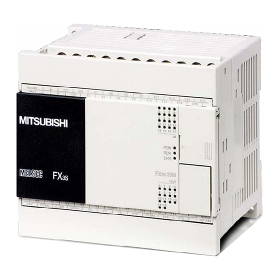 Mitsubishi Electric MELSEC FX3S Product Information