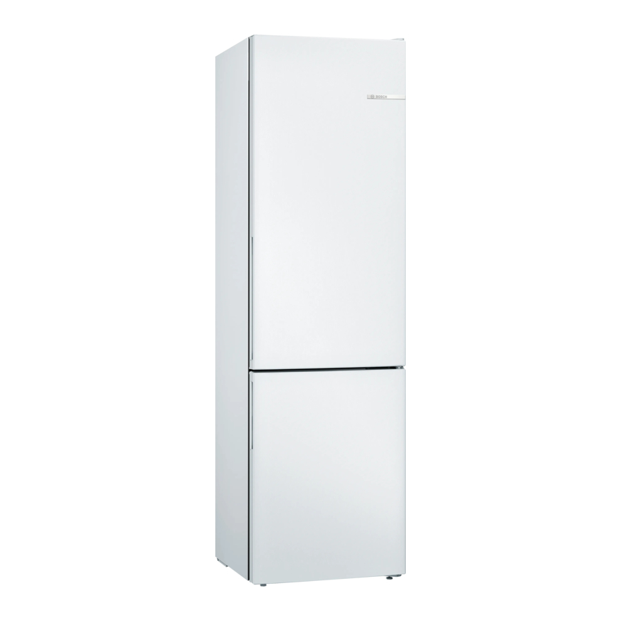 Bosch KGV39VWEA, KGV39VL31G/09, KGV336WEAG, 4 / KGV Series Manual