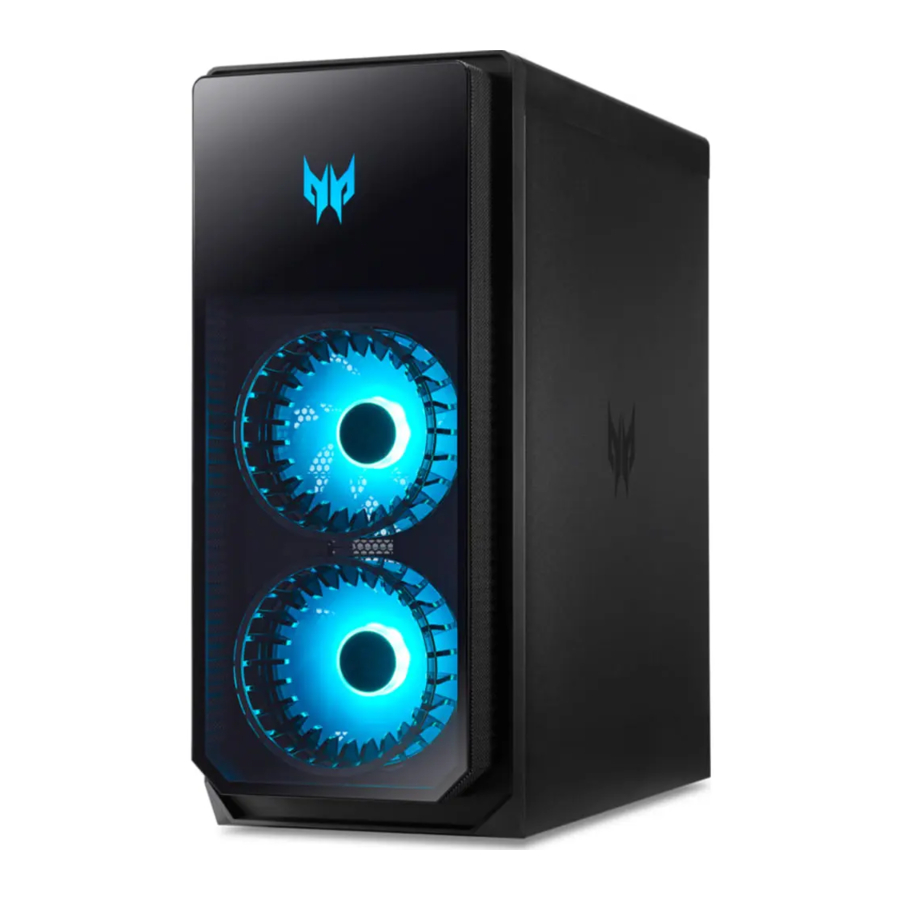 Acer Predator Orion 7000, PREDATOR P07-655 Manual