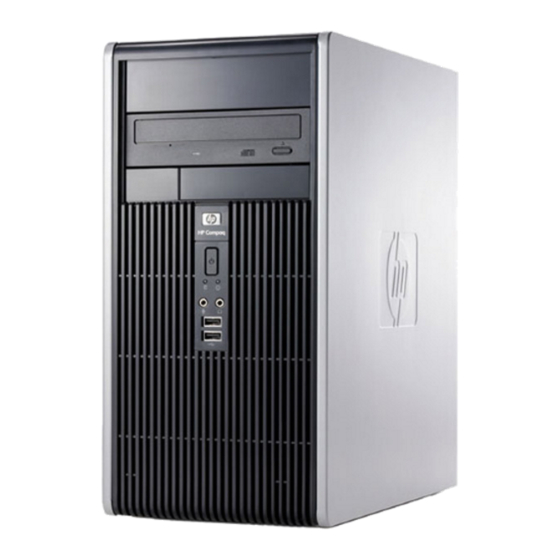HP Compaq dc5850 Quickspecs