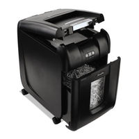 Swingline Stack-and-Shred 175X Instruction Manual