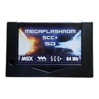 MSX megaFlashROM SCC+ SD User Manual