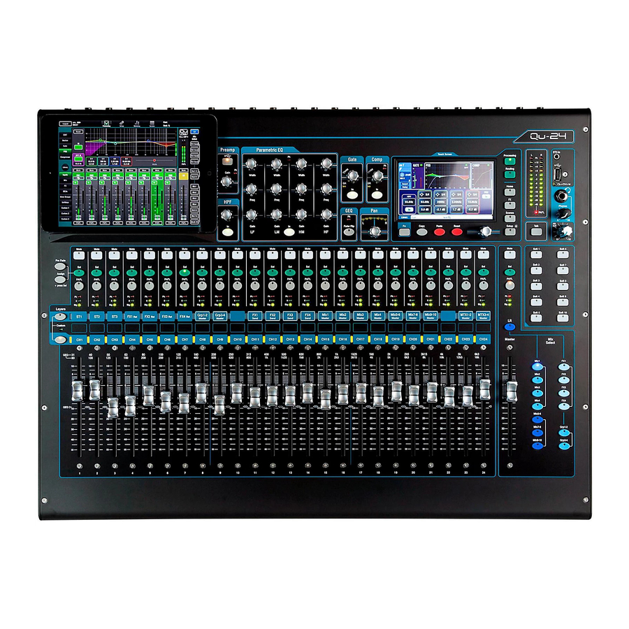 ALLEN & HEATH Qu-24 User Manual