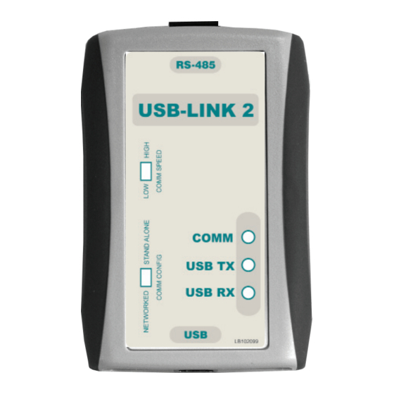 WattMaster USB-Link 2 Technical Manual