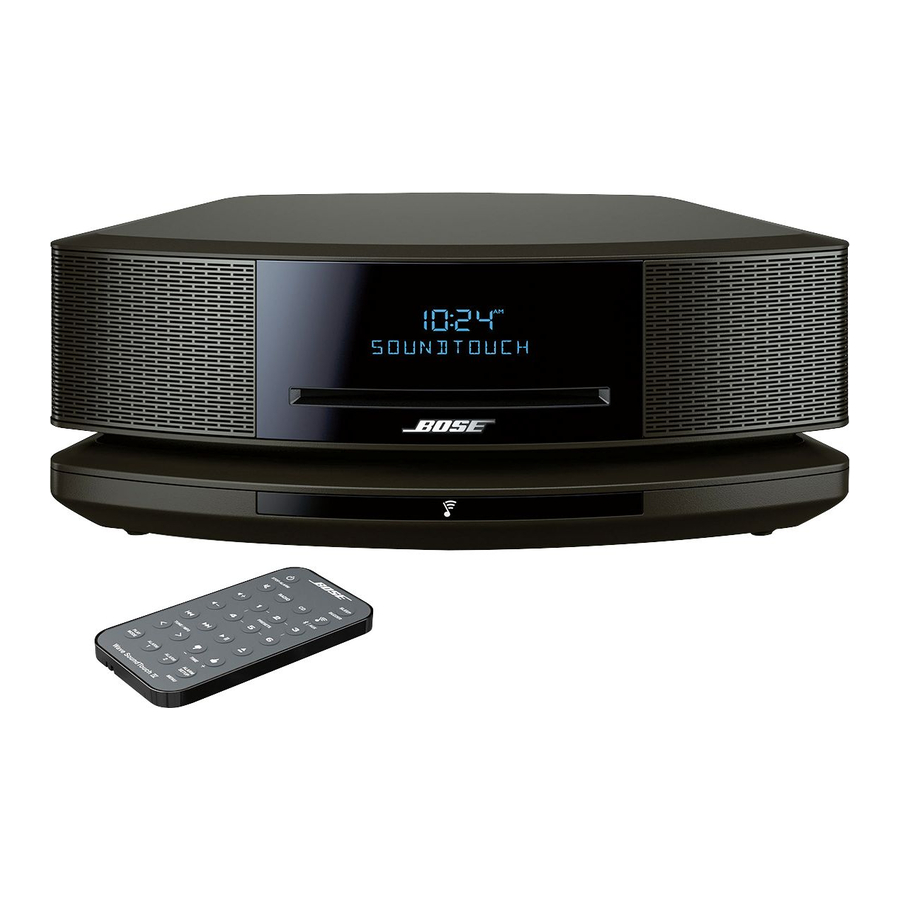 Bose WAVE SOUNDTOUCH PEDESTAL Manuals