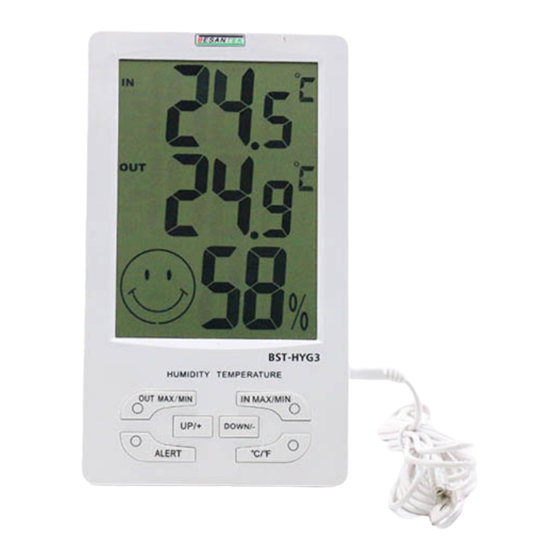 Besantek BST-HYG3 Operation Manual