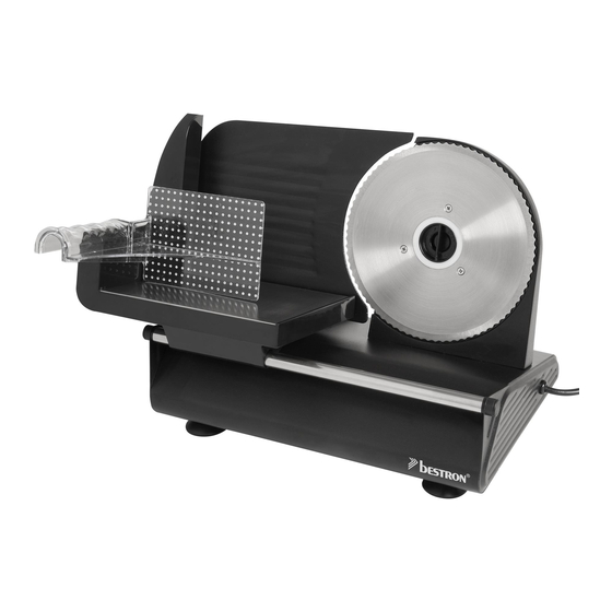 Bestron AFS9003 Instruction Manual