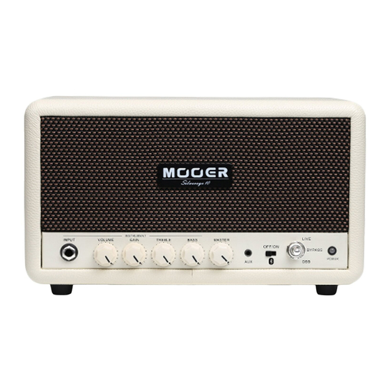 Mooer SilverEye 10 Owner's Manual
