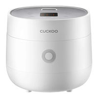 Cuckoo CR-0375F Series User Manual
