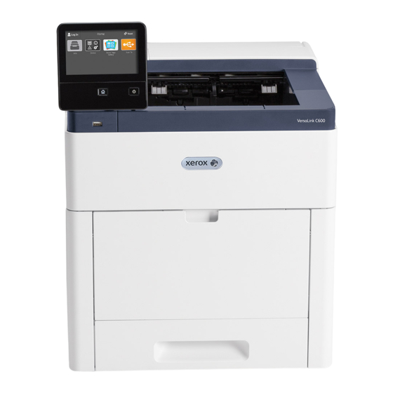 Xerox VersaLink C600DN User Manual