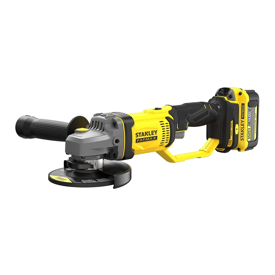 Stanley V20 LITHIUM ION SCG400 Original Instructions Manual