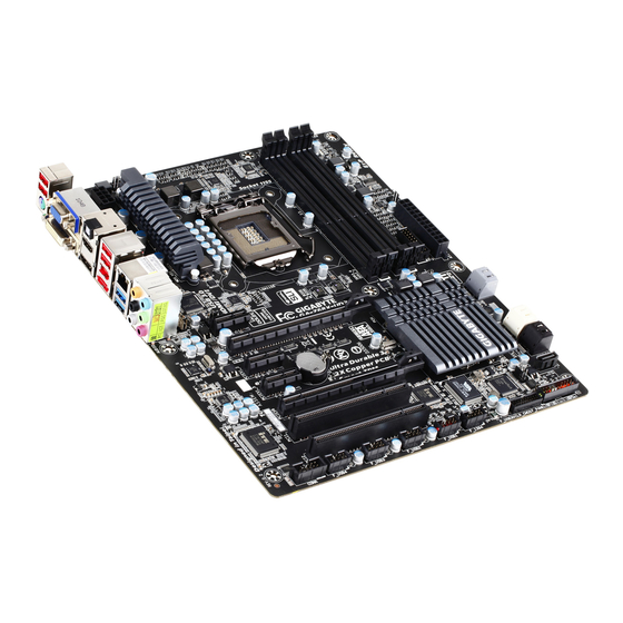 Gigabyte GA-Z68X-UD3H-B3 User Manual